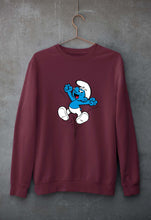 Load image into Gallery viewer, The Smurfs Unisex Sweatshirt for Men/Women-Maroon-Ektarfa.online
