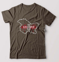 Load image into Gallery viewer, The Kashmir Files T-Shirt for Men-Olive Green-Ektarfa.online

