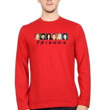 Load image into Gallery viewer, Friends Full Sleeves T-Shirt for Men-Red-Ektarfa.online
