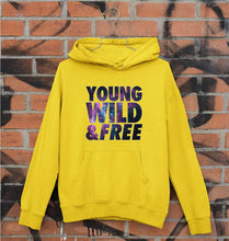 Load image into Gallery viewer, Young Wild Free Unisex Hoodie for Men/Women-Mustard Yellow-Ektarfa.online

