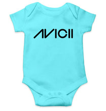 Load image into Gallery viewer, AVICII Kids Romper For Baby Boy/Girl-0-5 Months(18 Inches)-Sky Blue-Ektarfa.online
