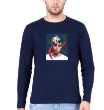 Load image into Gallery viewer, XXXtentacion Full Sleeves T-Shirt for Men-Navy Blue-Ektarfa.online
