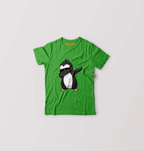 Load image into Gallery viewer, Dab Penguin Kids T-Shirt for Boy/Girl-Flag Green-Ektarfa.online
