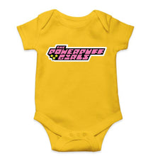 Load image into Gallery viewer, Powerpuff Girls Kids Romper For Baby Boy/Girl-0-5 Months(18 Inches)-Yellow-Ektarfa.online
