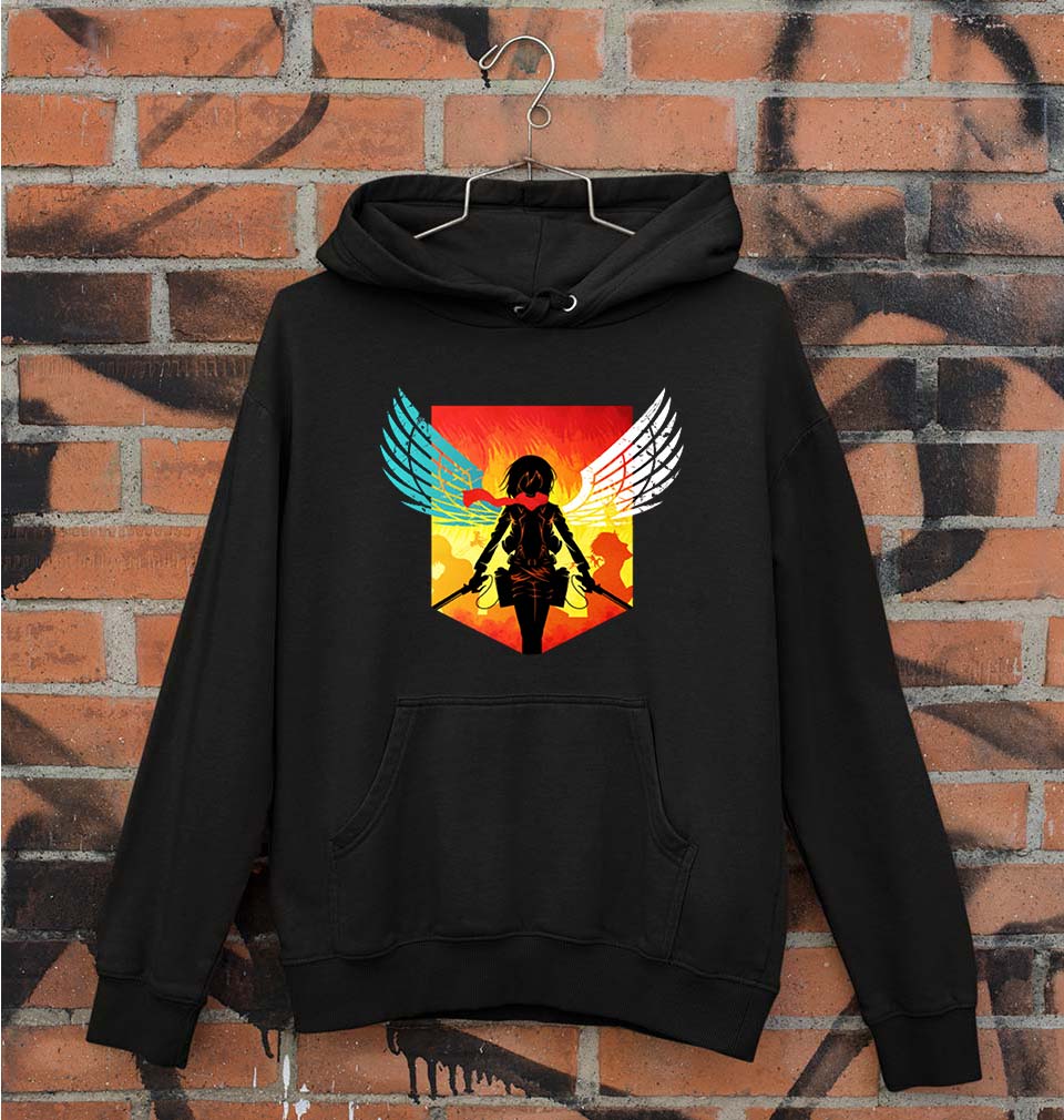 Attack on Titan Unisex Hoodie for Men/Women-Black-Ektarfa.online