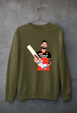 Load image into Gallery viewer, Virat Kohli Unisex Sweatshirt for Men/Women-Olive Green-Ektarfa.online
