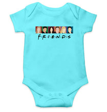 Load image into Gallery viewer, Friends Kids Romper For Baby Boy/Girl-0-5 Months(18 Inches)-Sky Blue-Ektarfa.online
