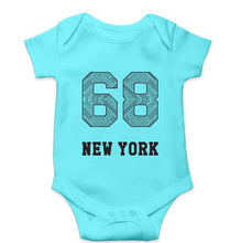 Load image into Gallery viewer, New York Kids Romper For Baby Boy/Girl-0-5 Months(18 Inches)-Sky Blue-Ektarfa.online
