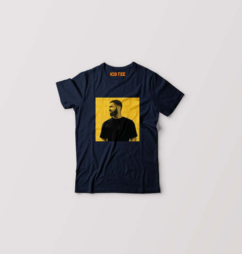 Drake Kids T-Shirt for Boy/Girl-Navy Blue-Ektarfa.online