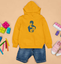 Load image into Gallery viewer, Bruce Lee Kids Hoodie for Boy/Girl-1-2 Years(24 Inches)-Mustard Yellow-Ektarfa.online
