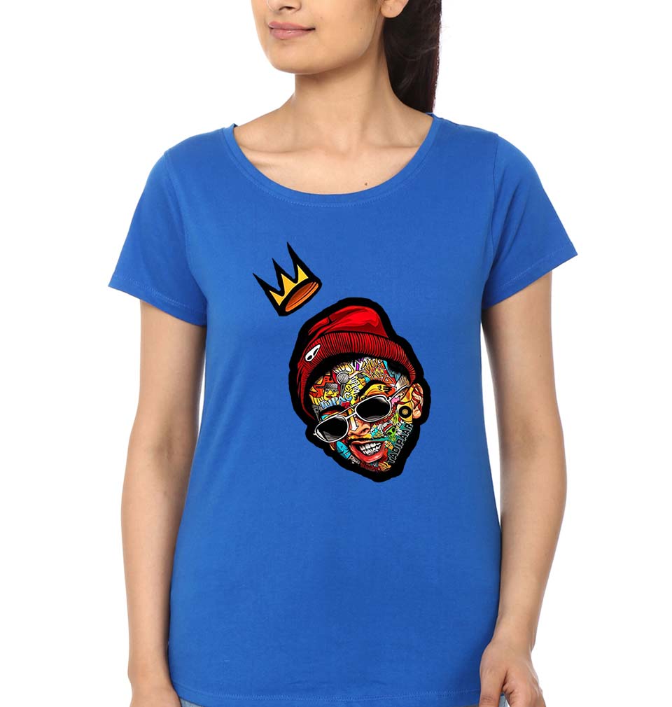 MC Stan T-Shirt for Women-Royal Blue-Ektarfa.online