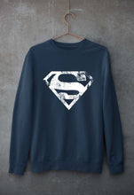 Load image into Gallery viewer, Superman Superhero Unisex Sweatshirt for Men/Women-Navy Blue-Ektarfa.online
