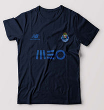 Load image into Gallery viewer, FC Porto 2021-22 T-Shirt for Men-S(38 Inches)-Navy Blue-Ektarfa.online
