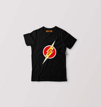 Load image into Gallery viewer, Junior Flash T-Shirt for Boy/Girl-Black-Ektarfa.online
