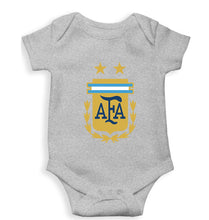 Load image into Gallery viewer, Argentina Football Kids Romper For Baby Boy/Girl-0-5 Months(18 Inches)-Grey-Ektarfa.online
