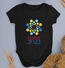 Load image into Gallery viewer, FIFA World Cup Qatar 2022 Kids Romper For Baby Boy/Girl-0-5 Months(18 Inches)-Black-Ektarfa.online
