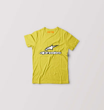 Load image into Gallery viewer, Alpinestars Kids T-Shirt for Boy/Girl-Yellow-Ektarfa.online
