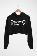 Load image into Gallery viewer, Outdoor Voices Crop HOODIE FOR WOMEN-Black-Ektarfa.online
