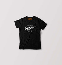Load image into Gallery viewer, James Bond (007) Kids T-Shirt for Boy/Girl-Black-Ektarfa.online
