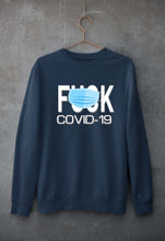 Load image into Gallery viewer, Covid 19 Unisex Sweatshirt for Men/Women-Navy Blue-Ektarfa.online
