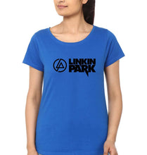 Load image into Gallery viewer, Linkin Park T-Shirt for Women-XS(32 Inches)-Royal Blue-Ektarfa.online
