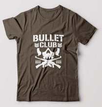 Load image into Gallery viewer, Bullet Club T-Shirt for Men-S(38 Inches)-Olive Green-Ektarfa.online
