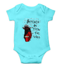 Load image into Gallery viewer, Attack on Titan Kids Romper For Baby Boy/Girl-Sky Blue-Ektarfa.online
