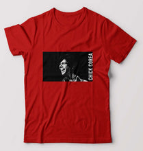 Load image into Gallery viewer, Chick Corea T-Shirt for Men-Red-Ektarfa.online
