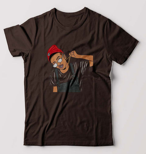 MC Stan T-Shirt for Men-Coffee Brown-Ektarfa.online