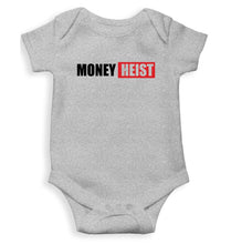Load image into Gallery viewer, Money Heist Kids Romper For Baby Boy/Girl-0-5 Months(18 Inches)-Grey-Ektarfa.online
