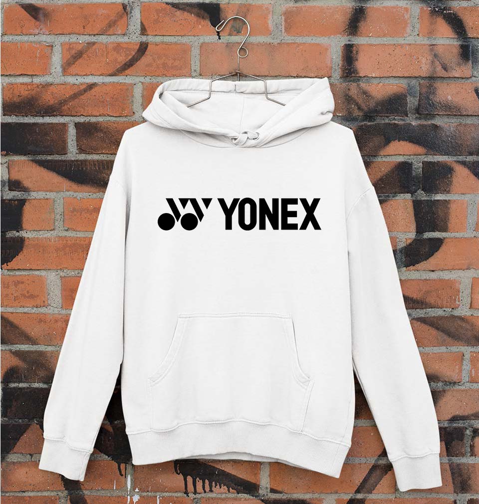 Yonex Unisex Hoodie for Men/Women-White-Ektarfa.online