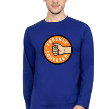Load image into Gallery viewer, Orange Cassidy - Freshly Squeezed Full Sleeves T-Shirt for Men-Royal Blue-Ektarfa.online
