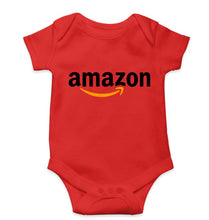 Load image into Gallery viewer, Amazon Kids Romper For Baby Boy/Girl-0-5 Months(18 Inches)-Red-Ektarfa.online
