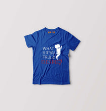 Load image into Gallery viewer, Lucifer Kids T-Shirt for Boy/Girl-Royal Blue-Ektarfa.online
