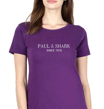 Load image into Gallery viewer, Paul &amp; Shark T-Shirt for Women-Purple-Ektarfa.online

