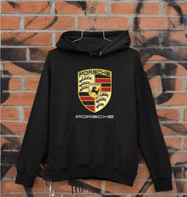 Load image into Gallery viewer, Porsche Logo Unisex Hoodie for Men/Women-S(40 Inches)-Black-Ektarfa.online
