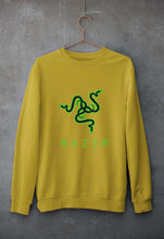 Load image into Gallery viewer, Razer Unisex Sweatshirt for Men/Women-Mustard Yellow-Ektarfa.online
