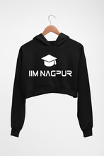 Load image into Gallery viewer, IIM Nagpur Crop HOODIE FOR WOMEN
