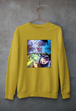 Load image into Gallery viewer, Goku Unisex Sweatshirt for Men/Women-S(40 Inches)-Mustard Yellow-Ektarfa.online
