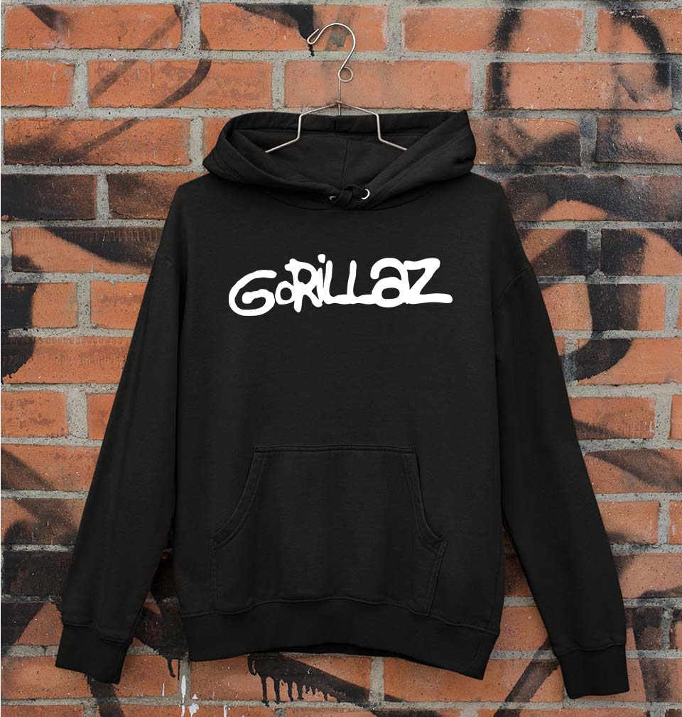 Gorillaz Unisex Hoodie for Men/Women-Black-Ektarfa.online
