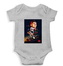 Load image into Gallery viewer, Max Verstappen Kids Romper For Baby Boy/Girl-0-5 Months(18 Inches)-Grey-Ektarfa.online
