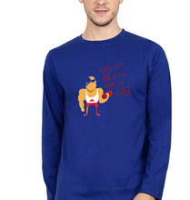 Load image into Gallery viewer, Gym Full Sleeves T-Shirt for Men-Royal Blue-Ektarfa.online
