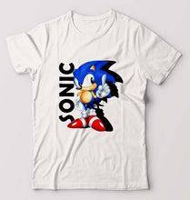 Load image into Gallery viewer, Sonic T-Shirt for Men-White-Ektarfa.online
