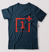 Load image into Gallery viewer, OnePlus T-Shirt for Men-Petrol Blue-Ektarfa.online
