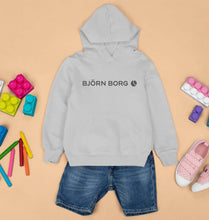 Load image into Gallery viewer, Björn Borg Kids Hoodie for Boy/Girl-0-1 Year(22 Inches)-Grey-Ektarfa.online
