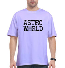 Load image into Gallery viewer, Astroworld Travis Scott Oversized T-Shirt for Men-Lavender-Ektarfa.online
