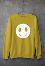 Load image into Gallery viewer, Headphone Eye Unisex Sweatshirt for Men/Women-Mustard Yellow-Ektarfa.online
