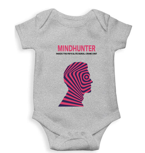 Mindhunter Kids Romper For Baby Boy/Girl-Grey-Ektarfa.online