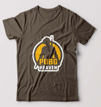 Load image into Gallery viewer, PUBG Pubg Heaven T-Shirt for Men-Olive Green-Ektarfa.online
