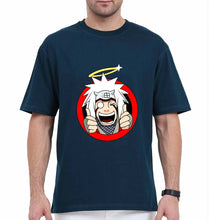 Load image into Gallery viewer, Jiraiya Oversized T-Shirt for Men-Petrol Blue-Ektarfa.online
